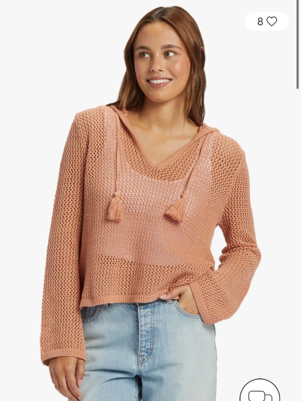 Roxy Cropped After Beach Break Hoodie